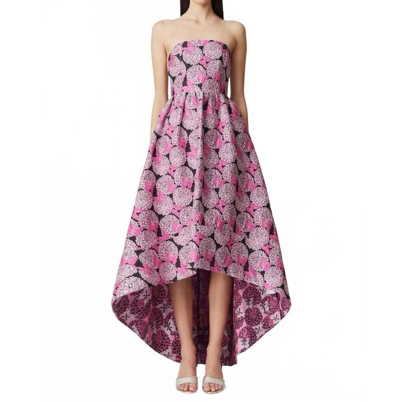 NEW ELLIATT aimee strapless dress in pink - Picture 1 of 6